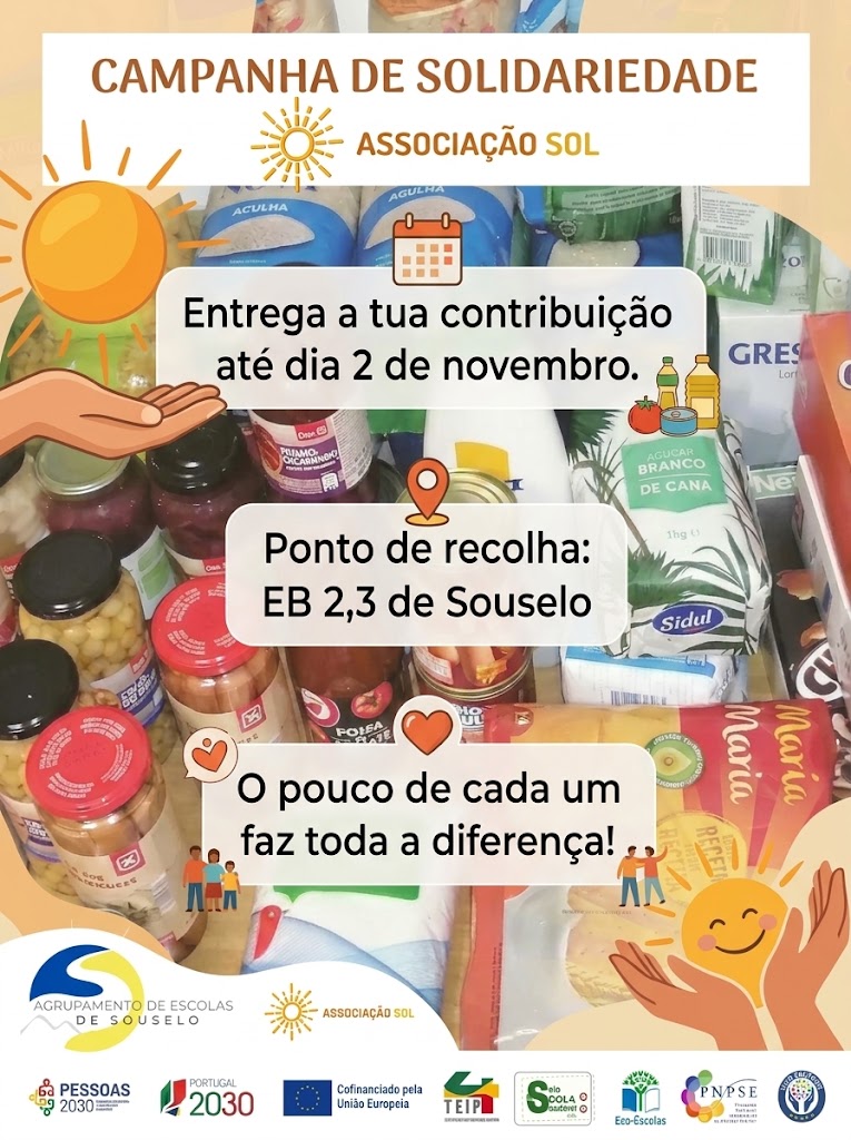 Ação de Sensibilização e Campanha de Solidariedade — Associação SOL