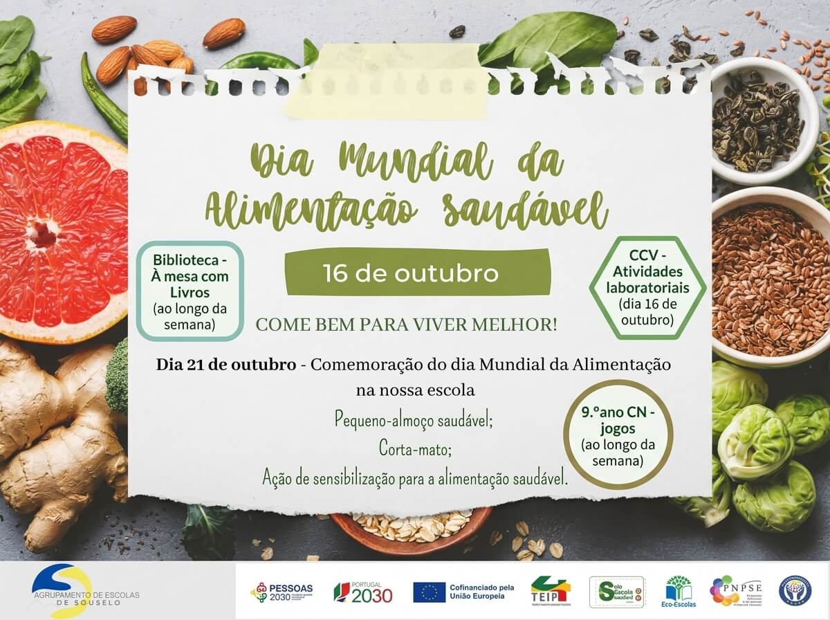 Dia Mundial da Alimentação (16 de outubro)