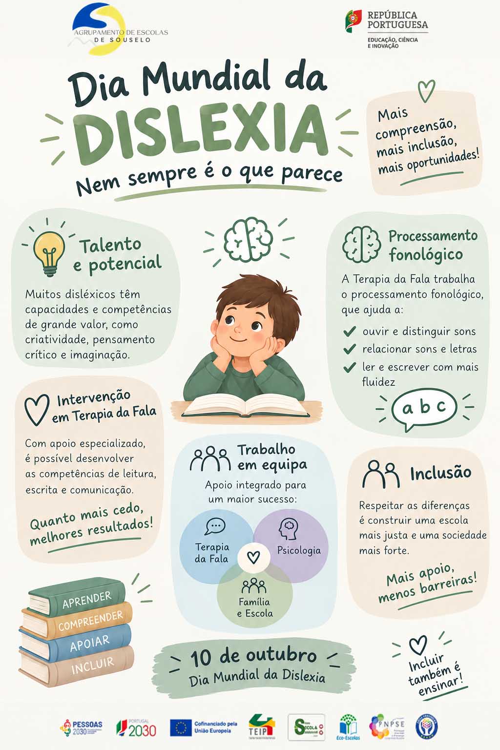 10 de outubro - Dia Mundial da Dislexia