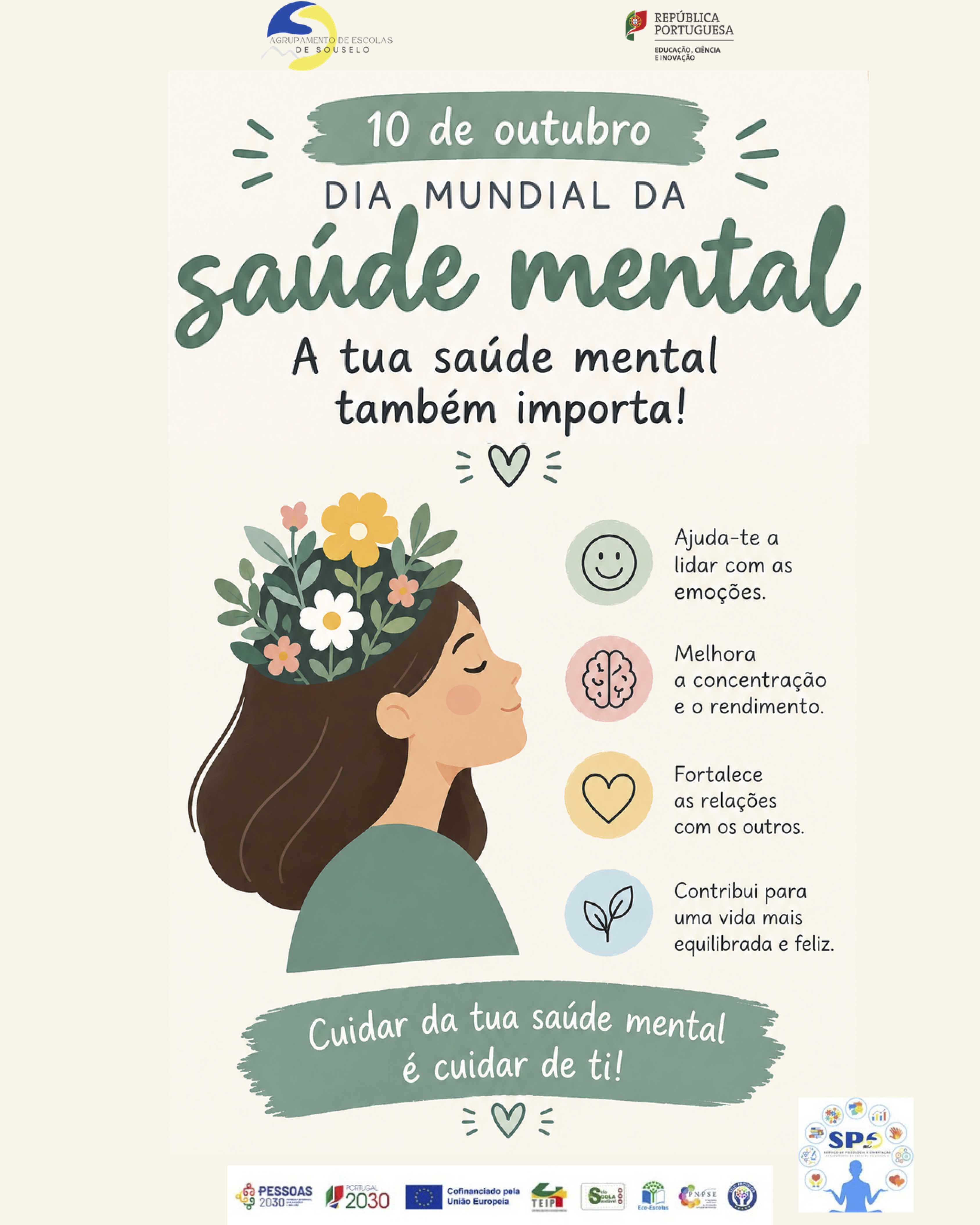 10 de outubro – Dia Mundial da Saúde Mental