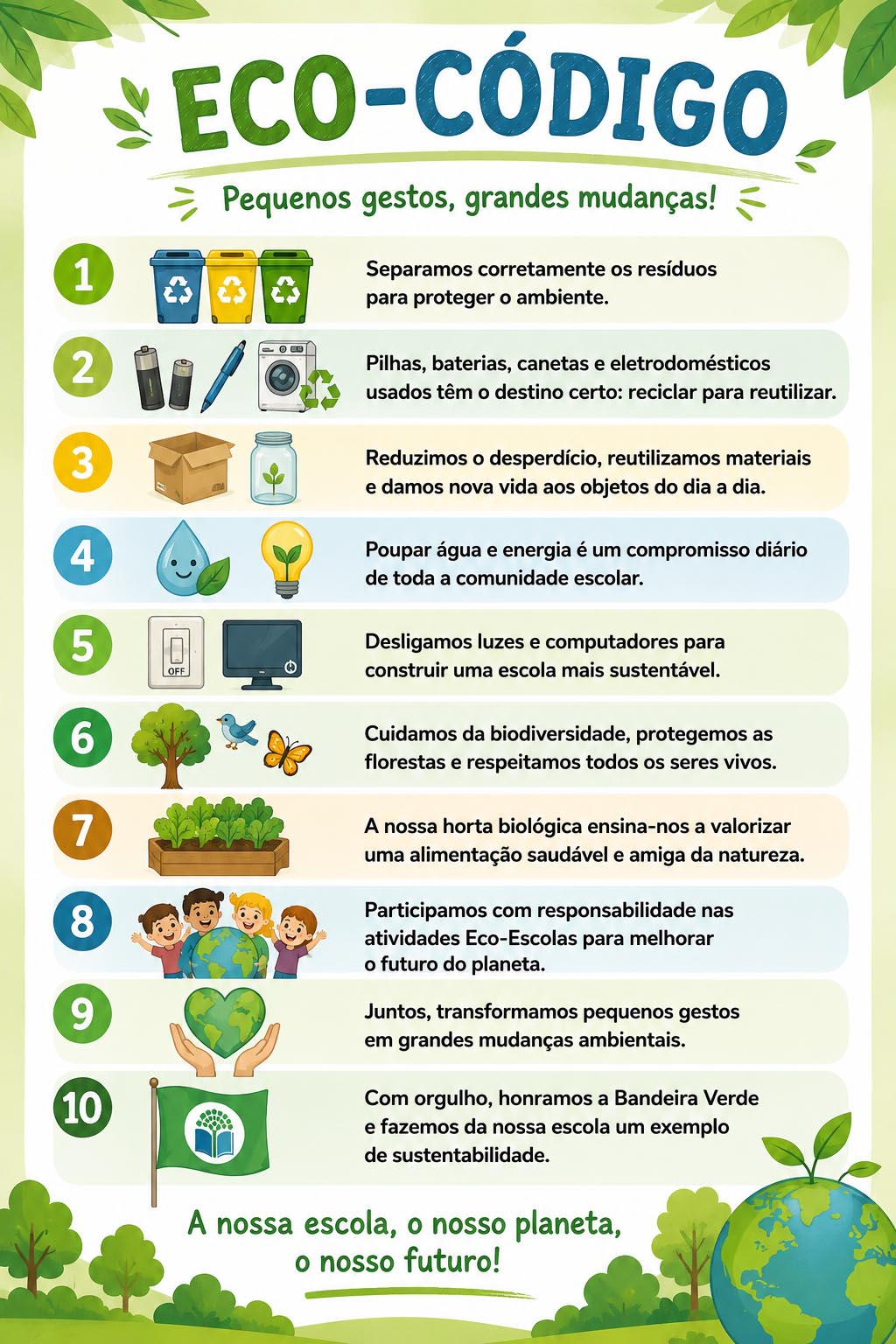 Eco-Código da Escola EB 2,3 de Souselo