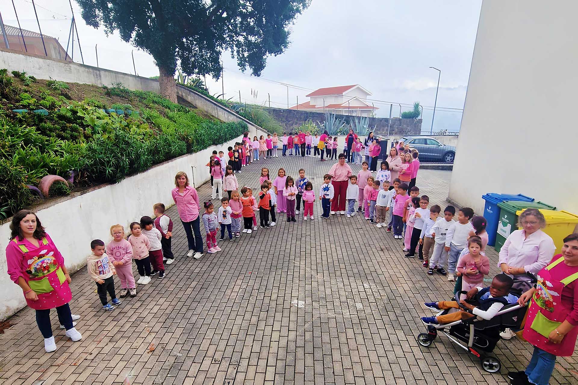 Outubro Rosa no Centro Escolar de Fonte Coberta